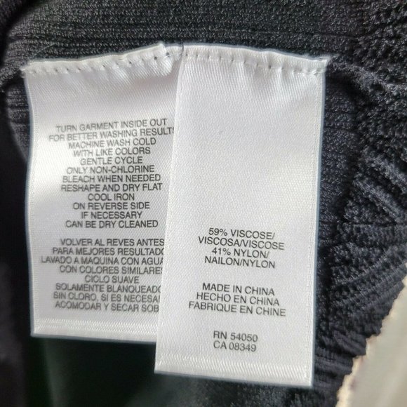 Nine West Dress size Medium Rib Knit Stretch Knee - Picture 6 of 6